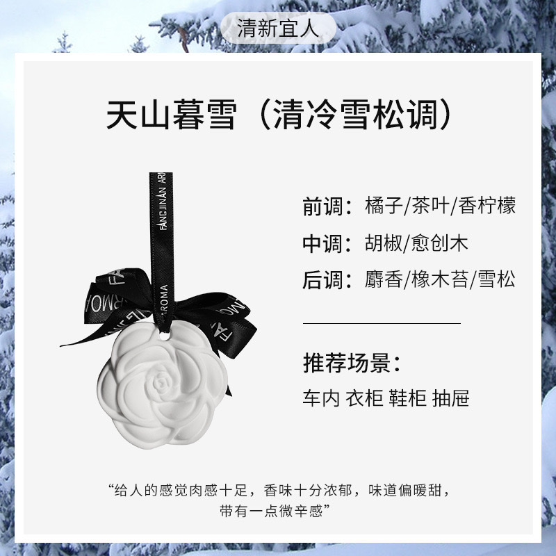 小林制药车载空气清新剂 香薰香片香挂挂件有效除臭 提升车内空气质量 长效持久香味详情图15