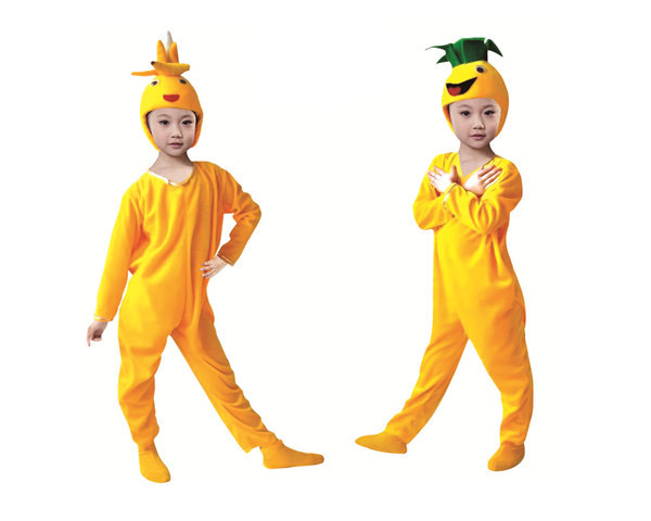 Wholesale of children's performance costumes and children's fruit costumes details Picture
