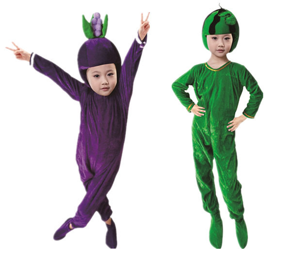 Wholesale of children's performance costumes and children's fruit costumes Application Scenario