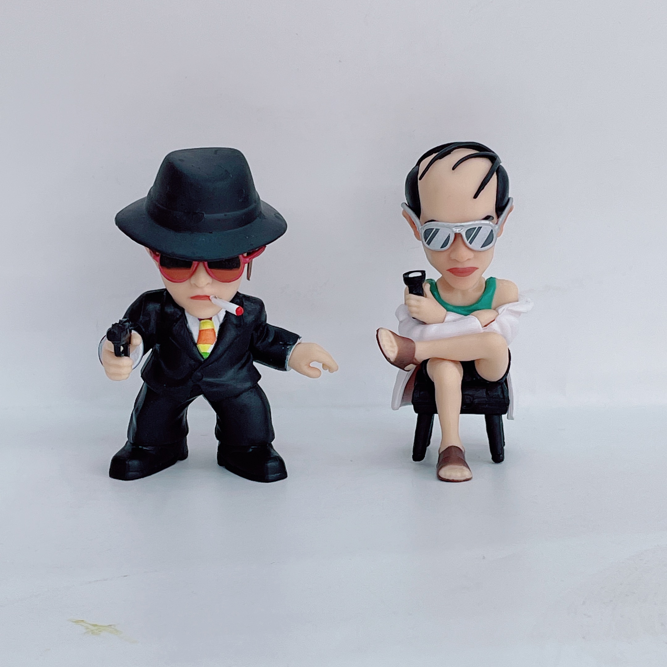 Stephen Chow, the coward Savior, the King of Destruction, the truant, the Master of Ghost-catching, the ancient Chinese boxing style, Star God figurine model