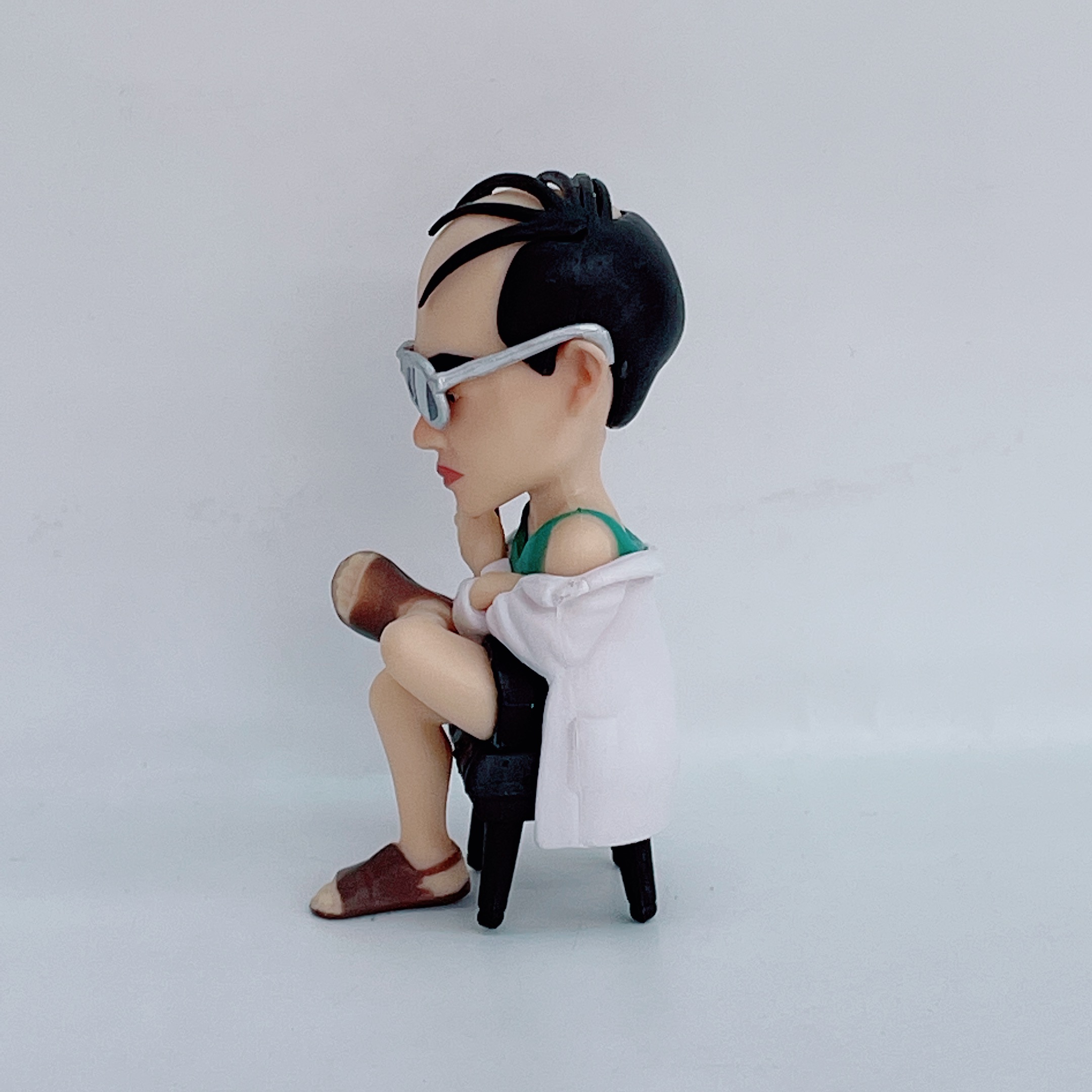 Stephen Chow, the coward Savior, the King of Destruction, the truant, the Master of Ghost-catching, the ancient Chinese boxing style, Star God figurine model pic 5