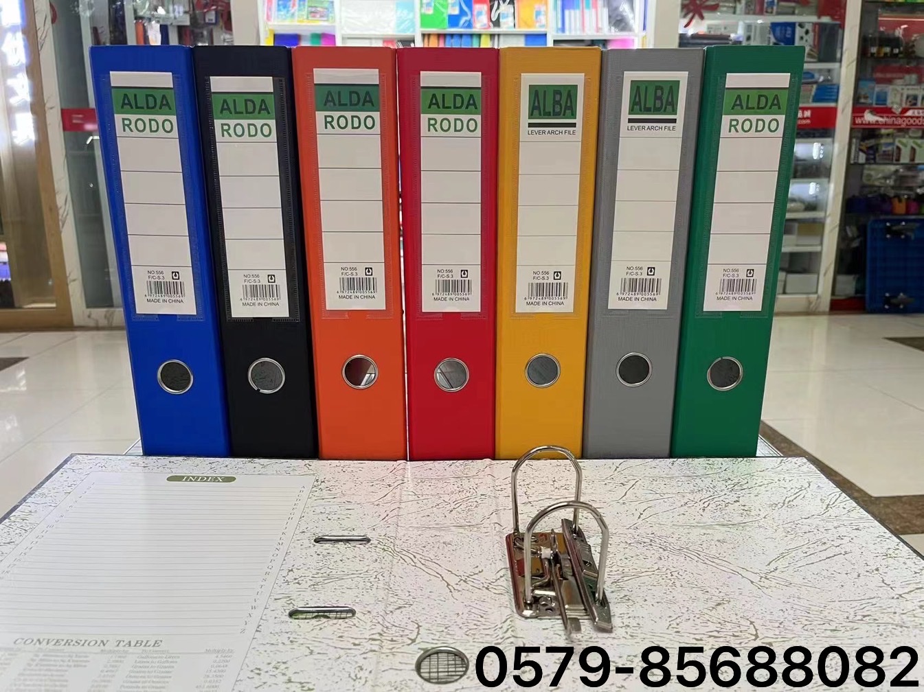 Factory wholesale office storage folders, loose-leaf folders, 2-hole quick labor folders, 3-inch file folders with printed logos Item Picture