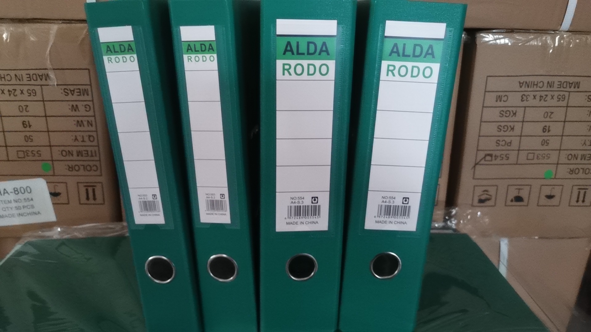 Factory wholesale office storage folders, loose-leaf folders, 2-hole quick labor folders, 3-inch file folders with printed logos Specification image