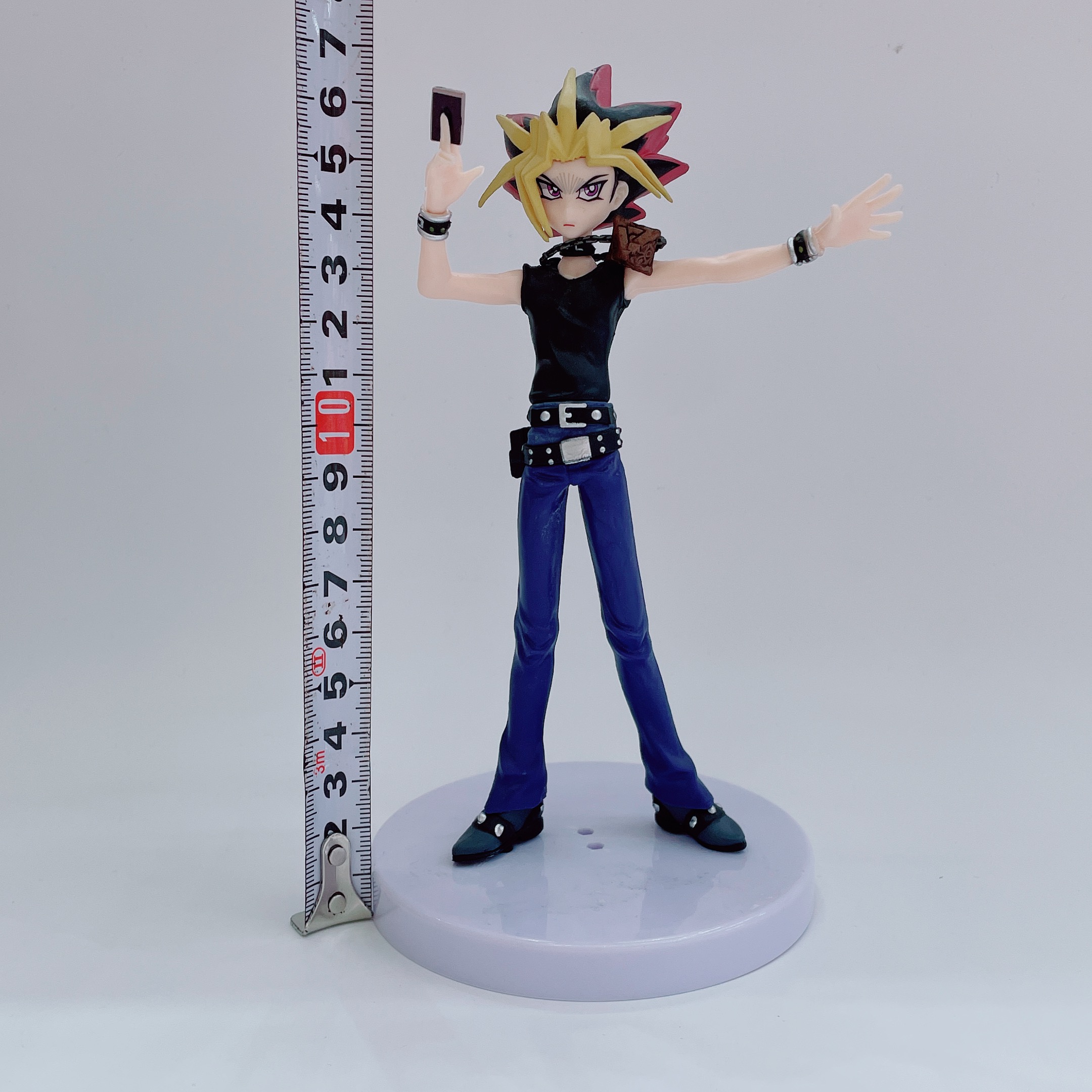 Yu-gi-oh! Muto game figurine, 2D beautiful girl Black Magic girl peripheral model Mana figurine pic 2