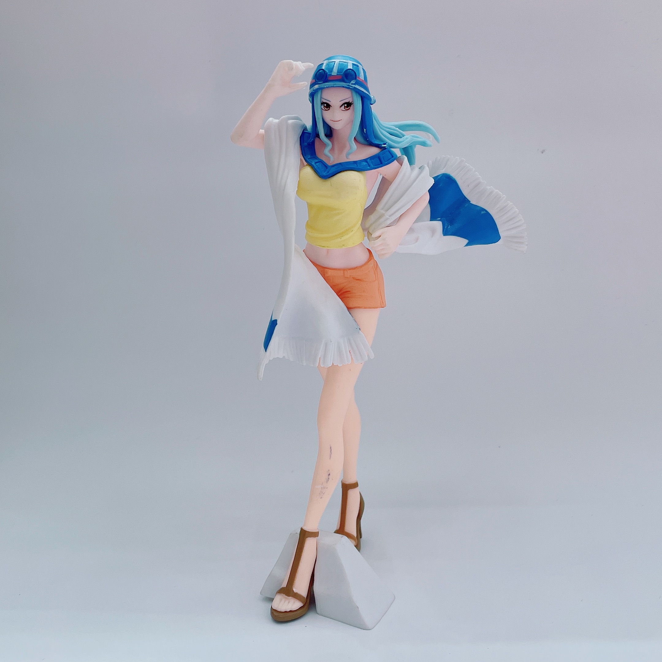 海贼王动漫手办站立薇薇二次元美少女模型桌面摆件手办礼物