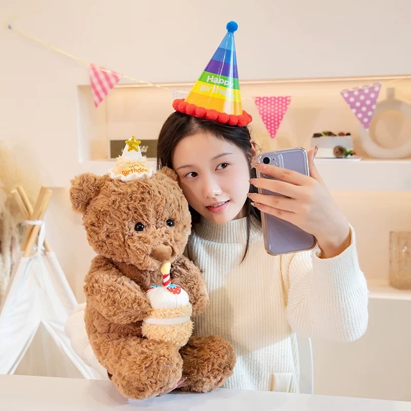 圣诞生日礼物女生送女友女朋友闺蜜老婆适合女孩的实用元旦新年毛绒玩具儿童玩具毛绒玩具创意玩具毛绒公仔玩具批发细节图