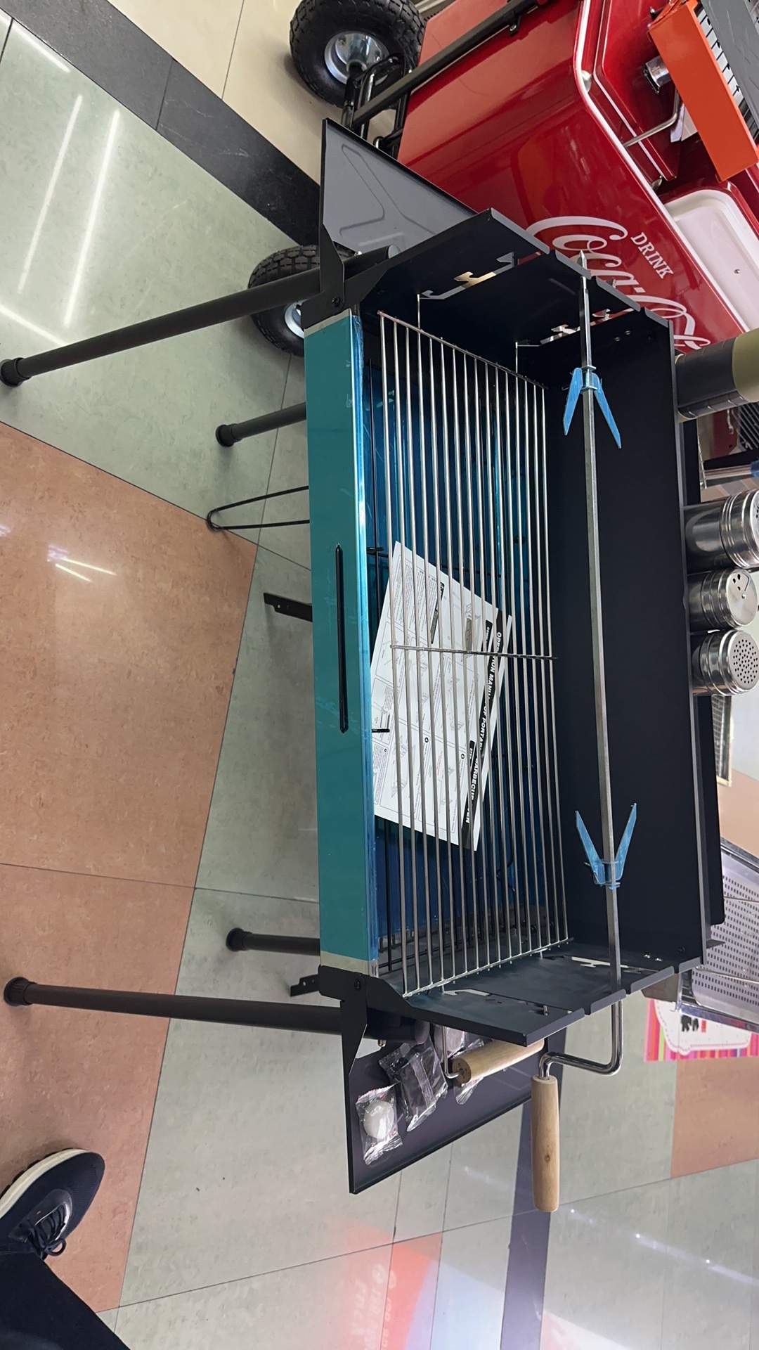 户外烧烤炉烧烤架图表 高温耐用 便携式烧烤工具 家庭聚会必备品 BBQ烤肉神器产品图