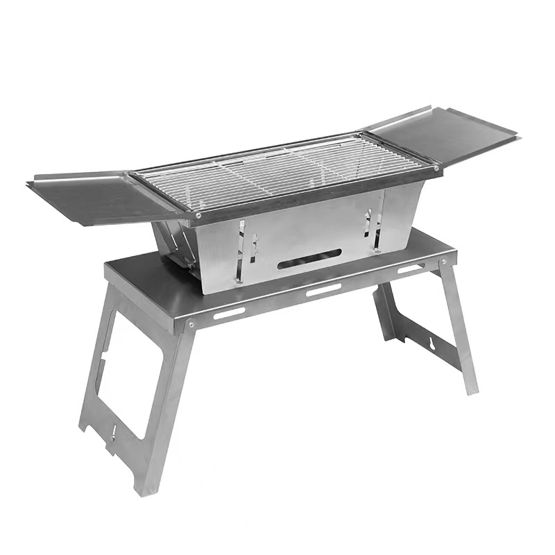 户外烧烤炉烧烤架图表 高温耐用 便携式烧烤工具 家庭聚会必备品 BBQ烤肉神器详情图4