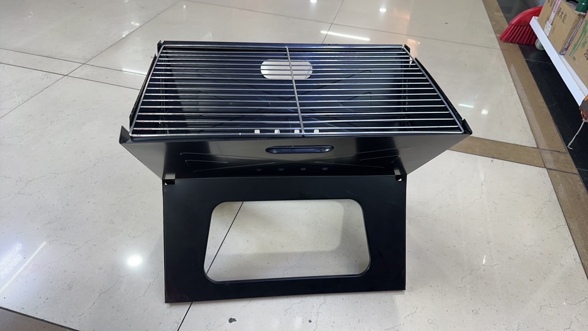 户外烧烤炉烧烤架图表 高温耐用 便携式烧烤工具 家庭聚会必备品 BBQ烤肉神器白底实物图