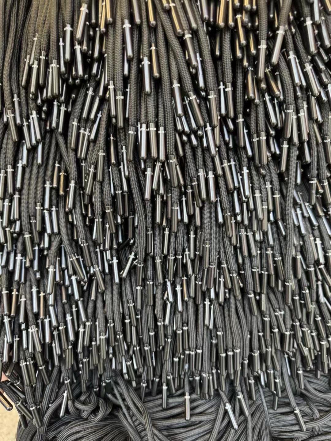 服装辅料绳子厂批发新款涤棉编织绳裤腰绳帽绳抽绳皮标装产品图