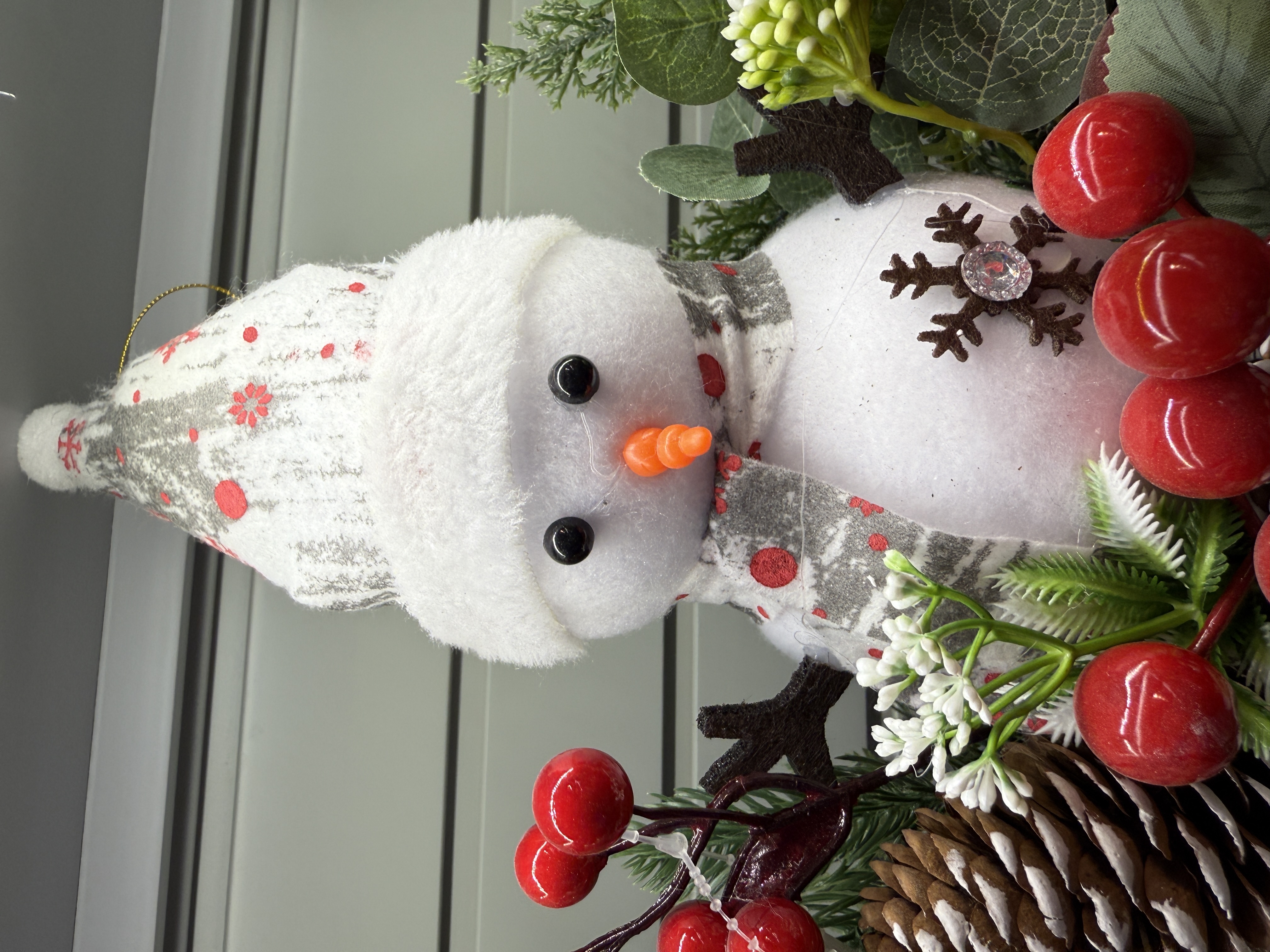 圣诞节装饰品桌面摆件迷你圣诞树雪人产品图