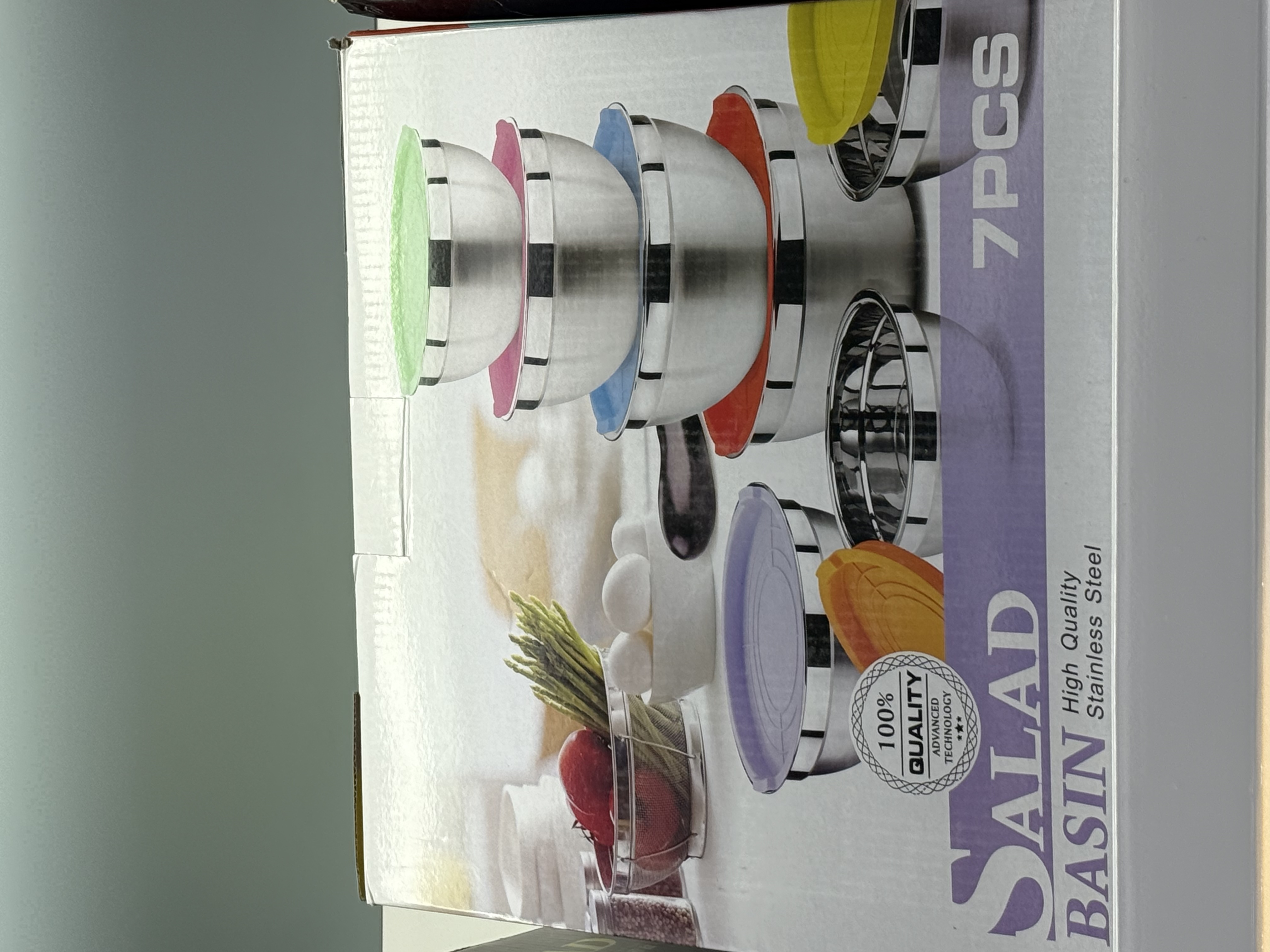 Colorful lid multi-functional seasoning jar 7-piece set, 18-30cm details Picture