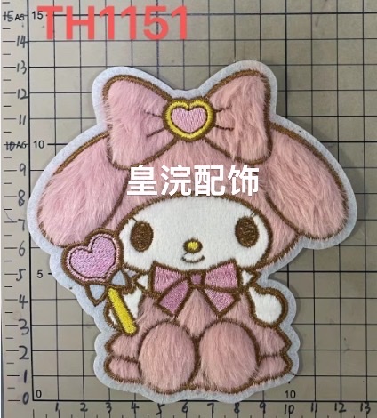 服饰包饰毛毛，毛巾绣，平绣等详情图3