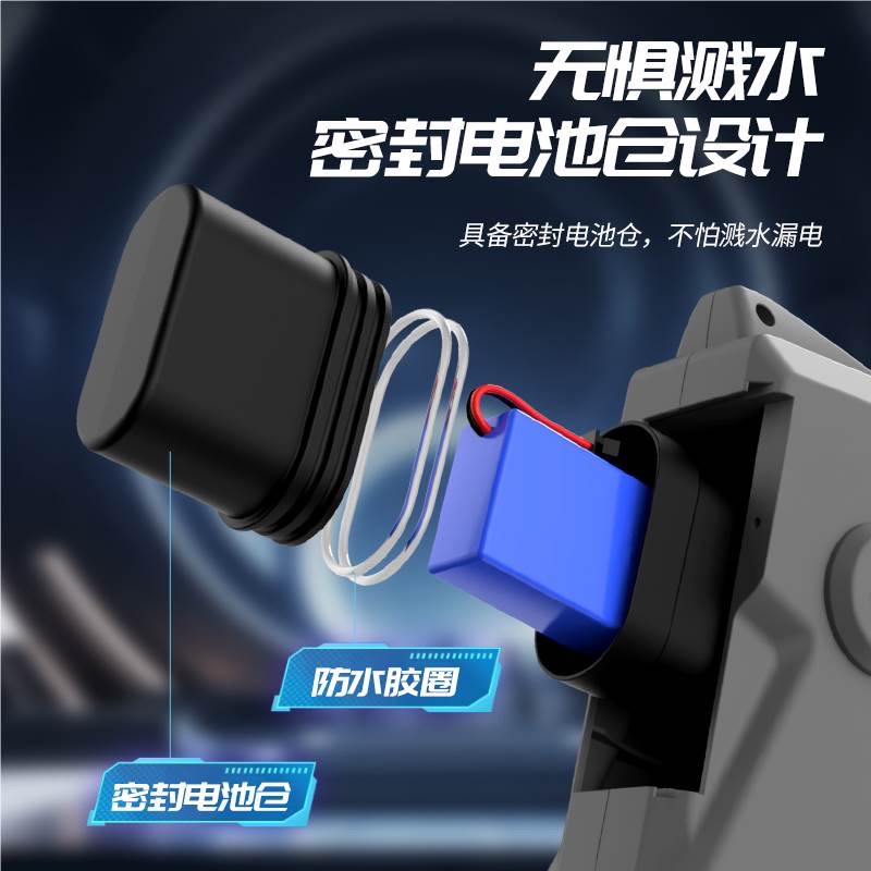 The popular cartoon electric water gun toy for children is a must-have for kids in summer, providing a cool and refreshing experience. It is made of safe and non-toxic materials detail image 9