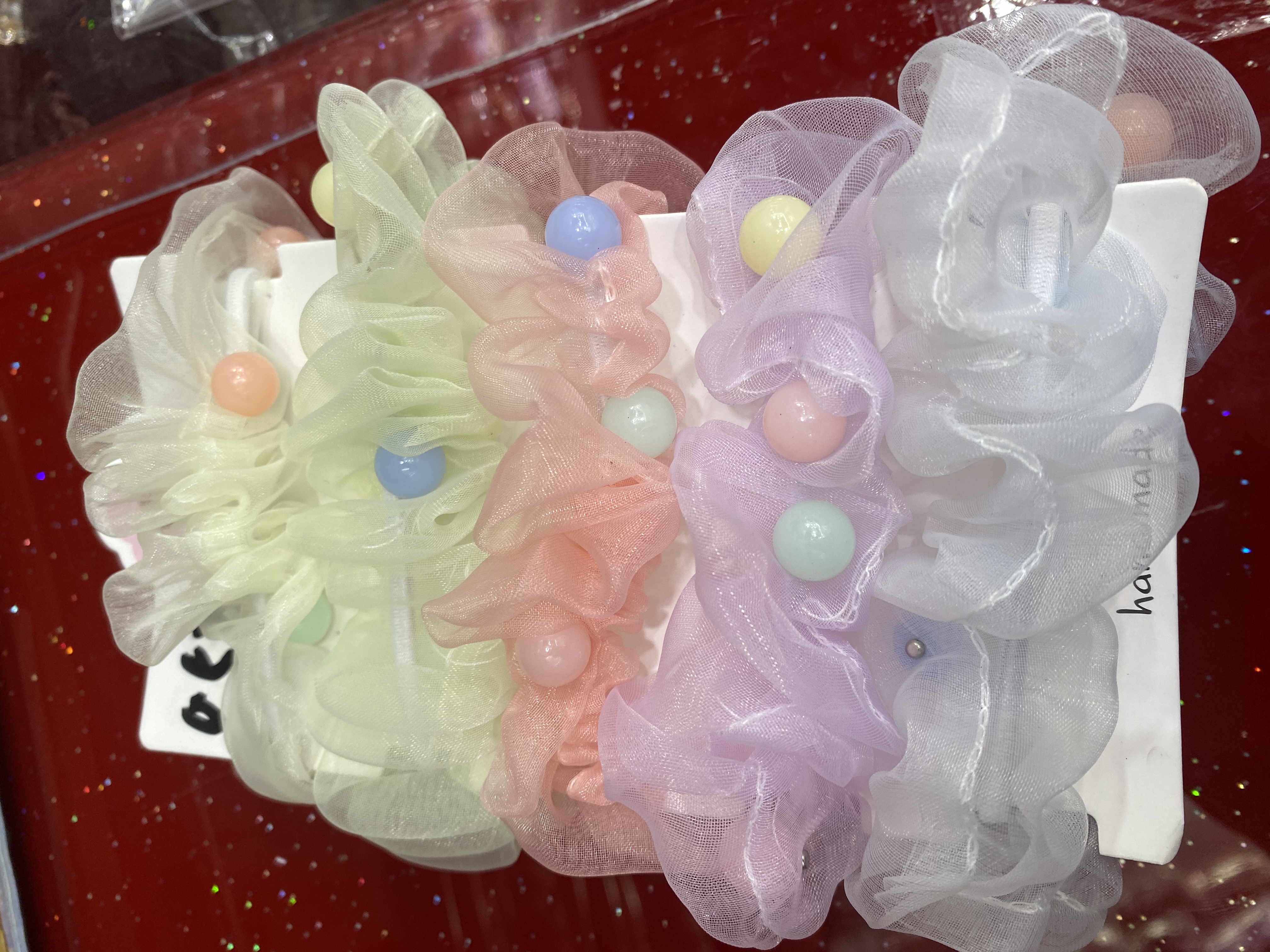 皮筋头绳 发圈 发绳 软质不伤发 持久弹力色彩鲜艳发绳发绳头绳
