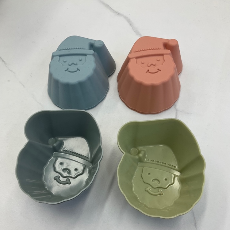 圣诞老人马芬杯