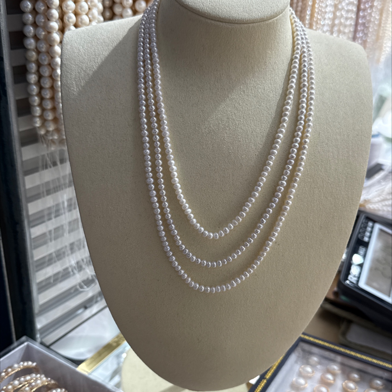 新款韩版时尚三层项链