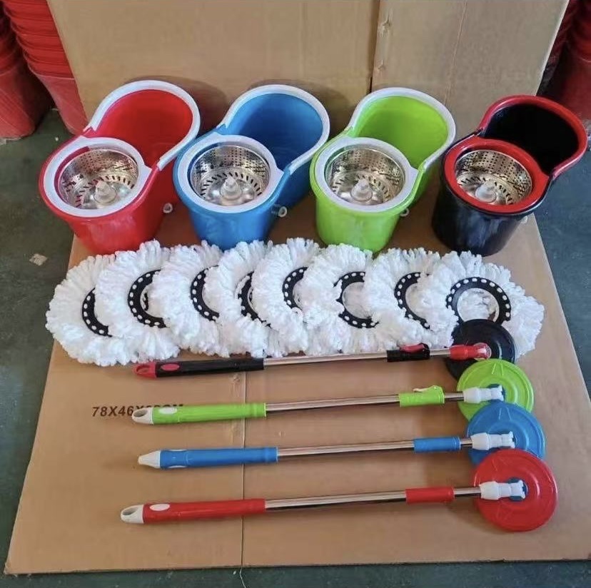 拖把套装 拖布挤水桶一体式 家用清洁工具 方便收纳 拖布易清洗
