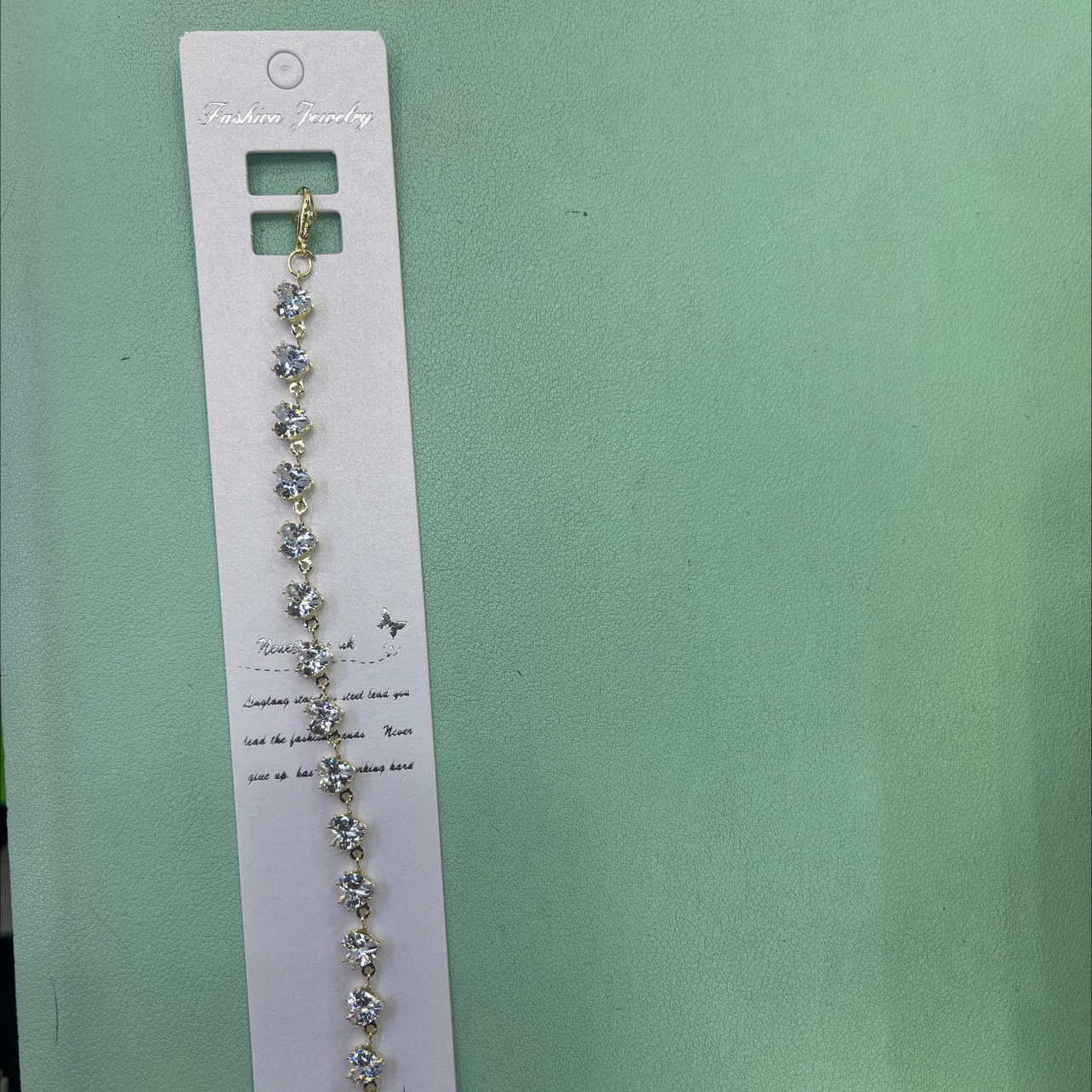 锆石手链 水锆石手串 精致饰品 时尚潮流手链 闪耀锆石元素女士首饰