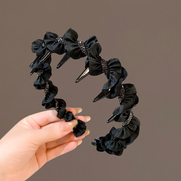 Furniture eco-friendly hair comb set, headwear, hair tie and hair accessory integrated, simple and fashionable, essential for ladies' daily outfits details Picture