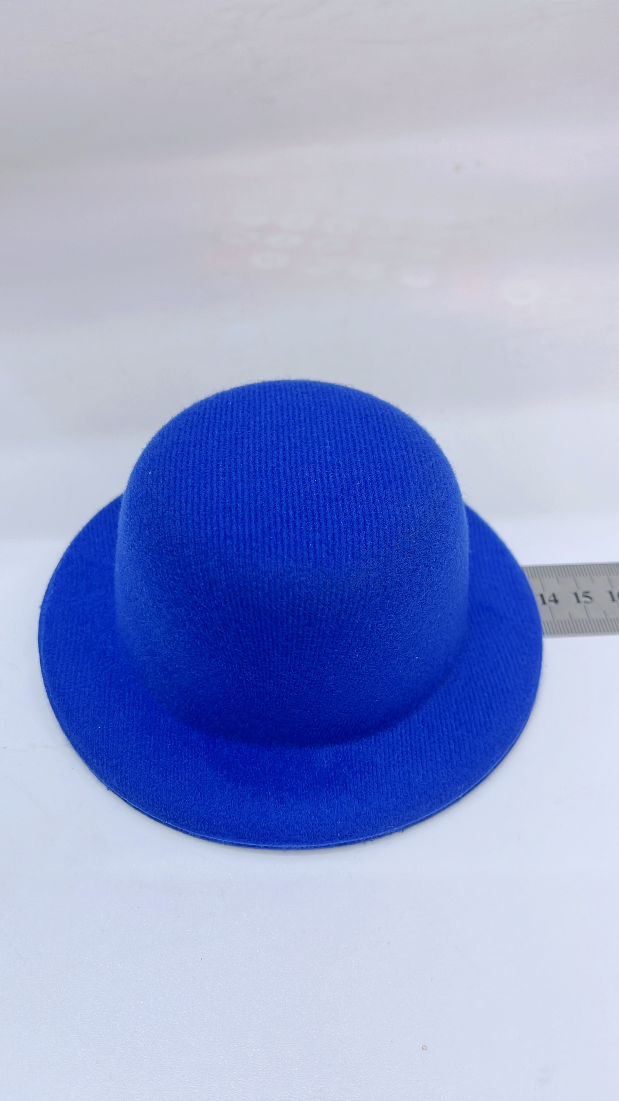 Diy手作帽胚小礼帽 13.5cm拉毛布玩具帽宠物帽儿童发夹帽裸帽配件