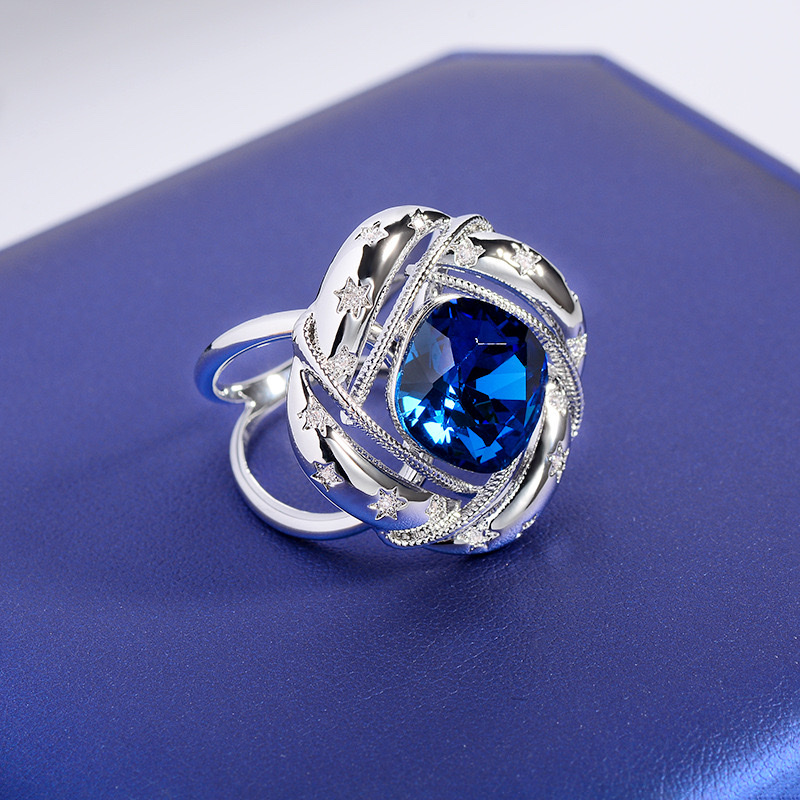 新款小众设计感方形丝巾扣微镶锆百搭轻奢围巾扣配饰高档精致衣饰胸针衣饰丝巾扣女士时尚国风胸针详情图3