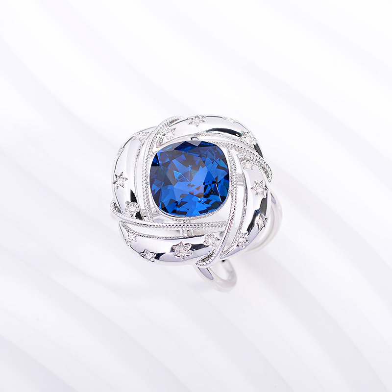 新款小众设计感方形丝巾扣微镶锆百搭轻奢围巾扣配饰高档精致衣饰胸针衣饰丝巾扣女士时尚国风胸针详情图2