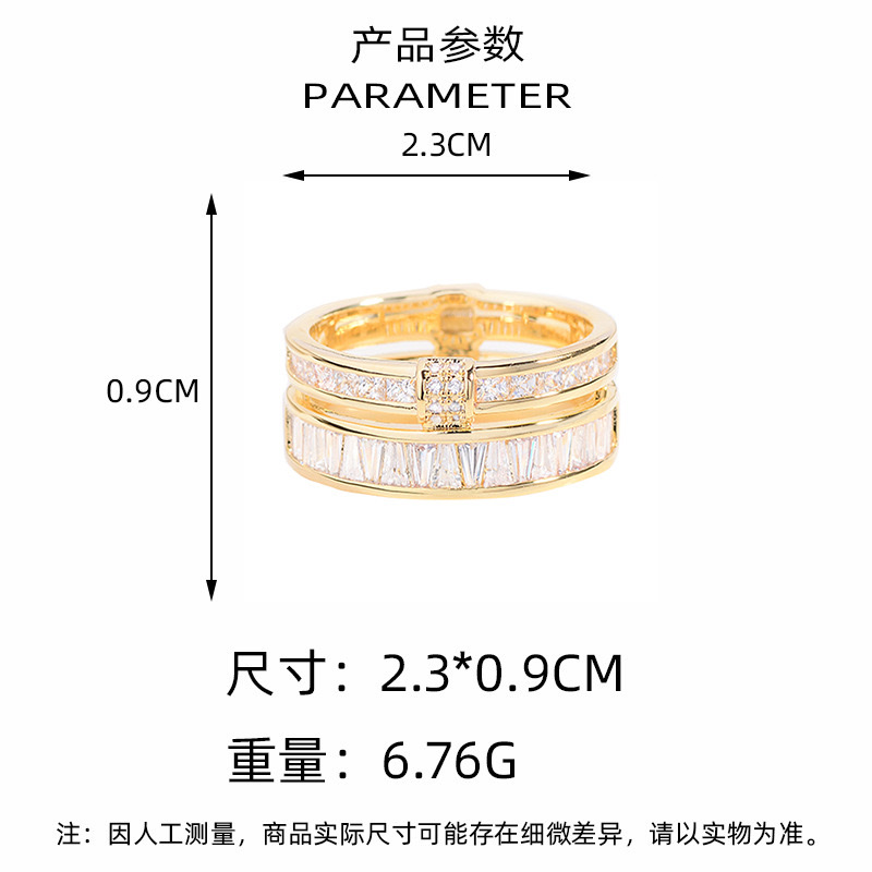 0101 New Korean style simple round ring silk scarf buckle, versatile, exquisite micro-inlaid zirconium scarf, square scarf buckle, clothing decoration buckle, wholesale silk scarf buckle, high-end feel Item Picture
