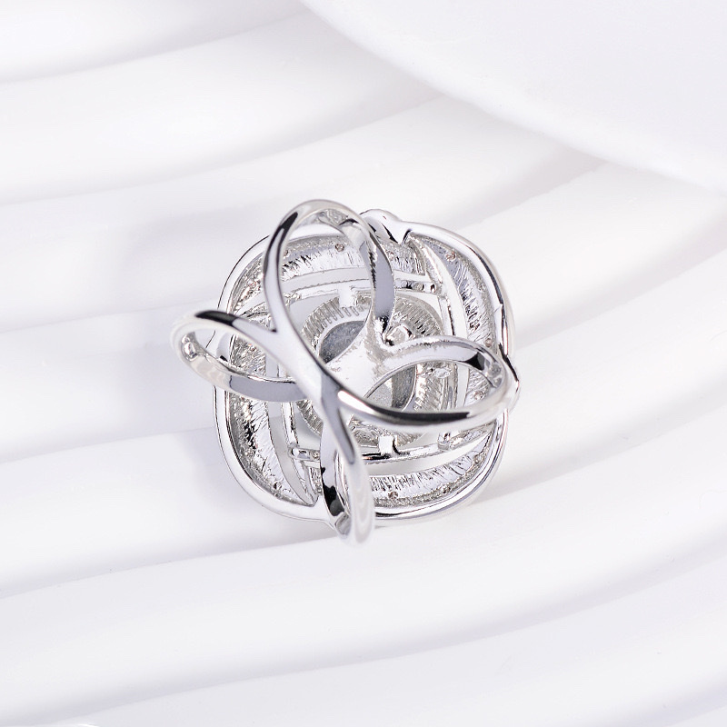 新款小众设计感方形丝巾扣微镶锆百搭轻奢围巾扣配饰高档精致衣饰胸针衣饰丝巾扣女士时尚国风胸针详情图4