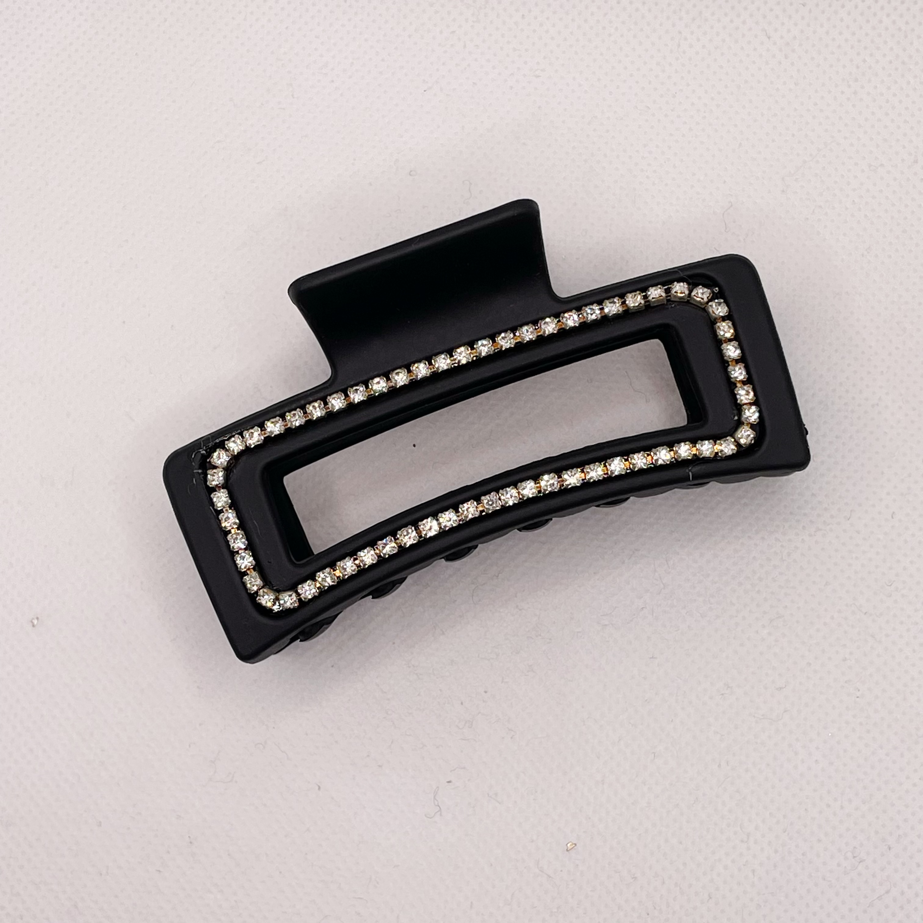 PC hair clips, high-end diamond-encrusted grab clips, large hair clips, simple hair accessories, shark clips at the back of the head detail image 7