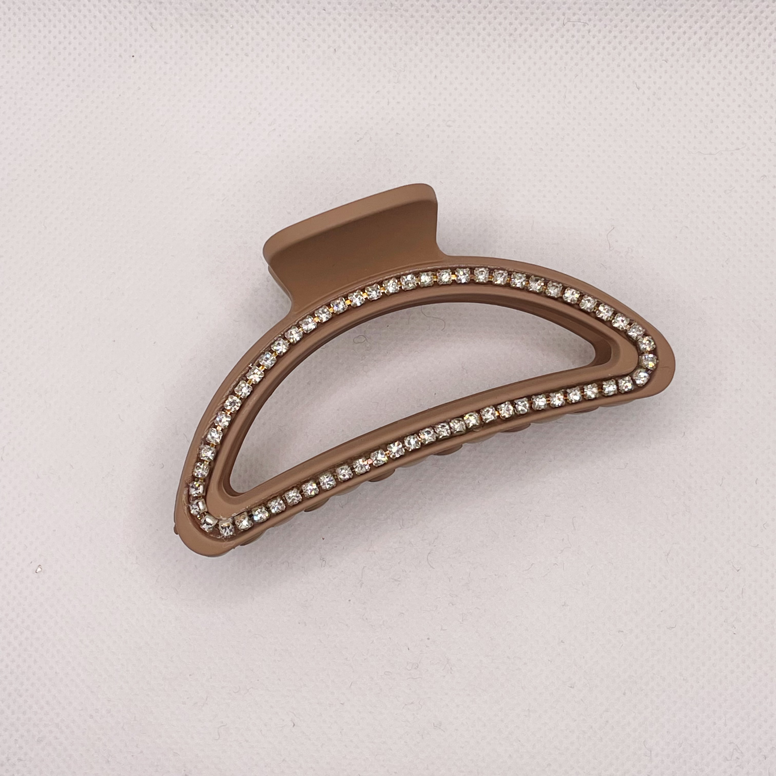 PC hair clips with a high-end feel, diamond-encrusted grab clips, simple hair accessories, shark clips at the back of the head detail image 4