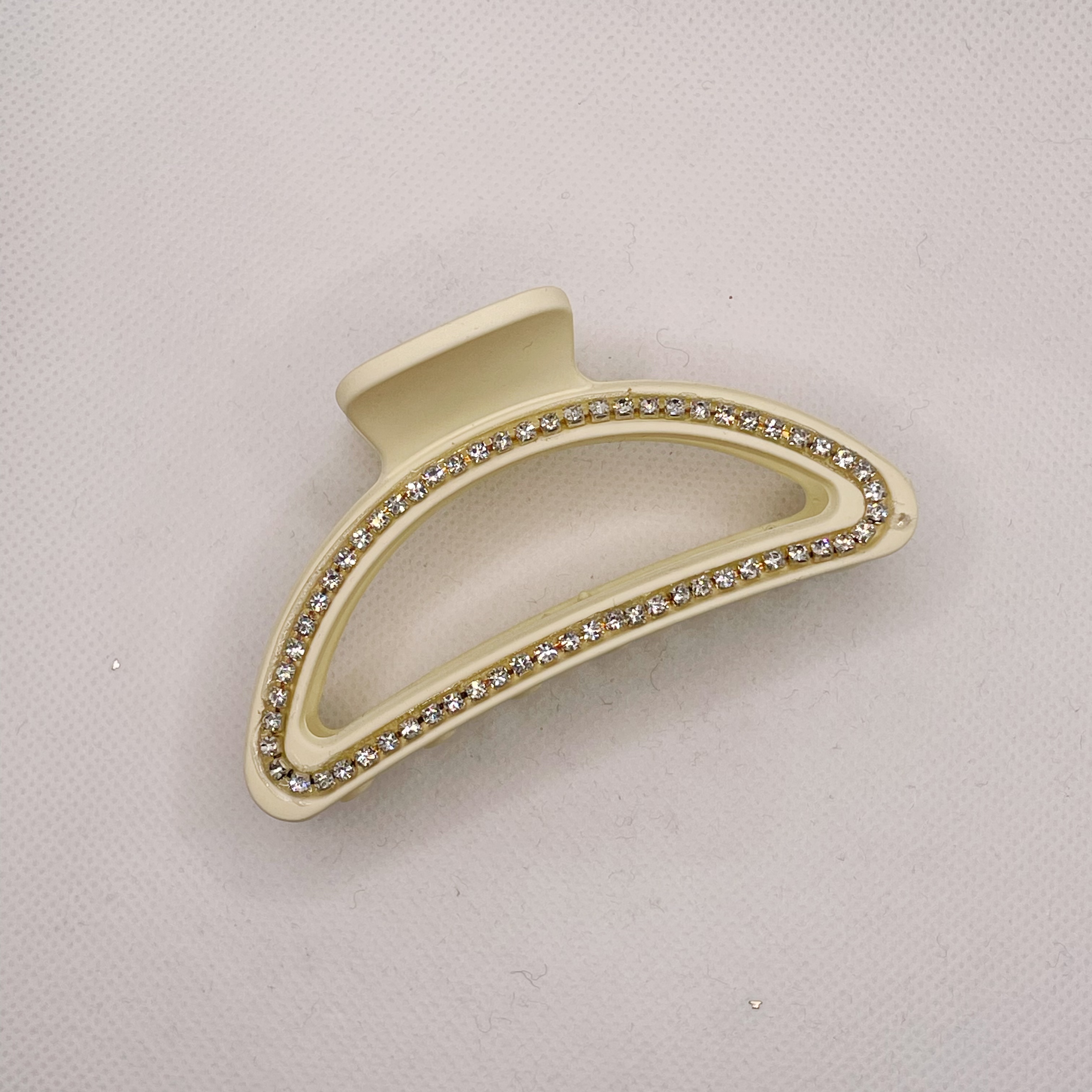 PC hair clips with a high-end feel, diamond-encrusted grab clips, simple hair accessories, shark clips at the back of the head details Picture