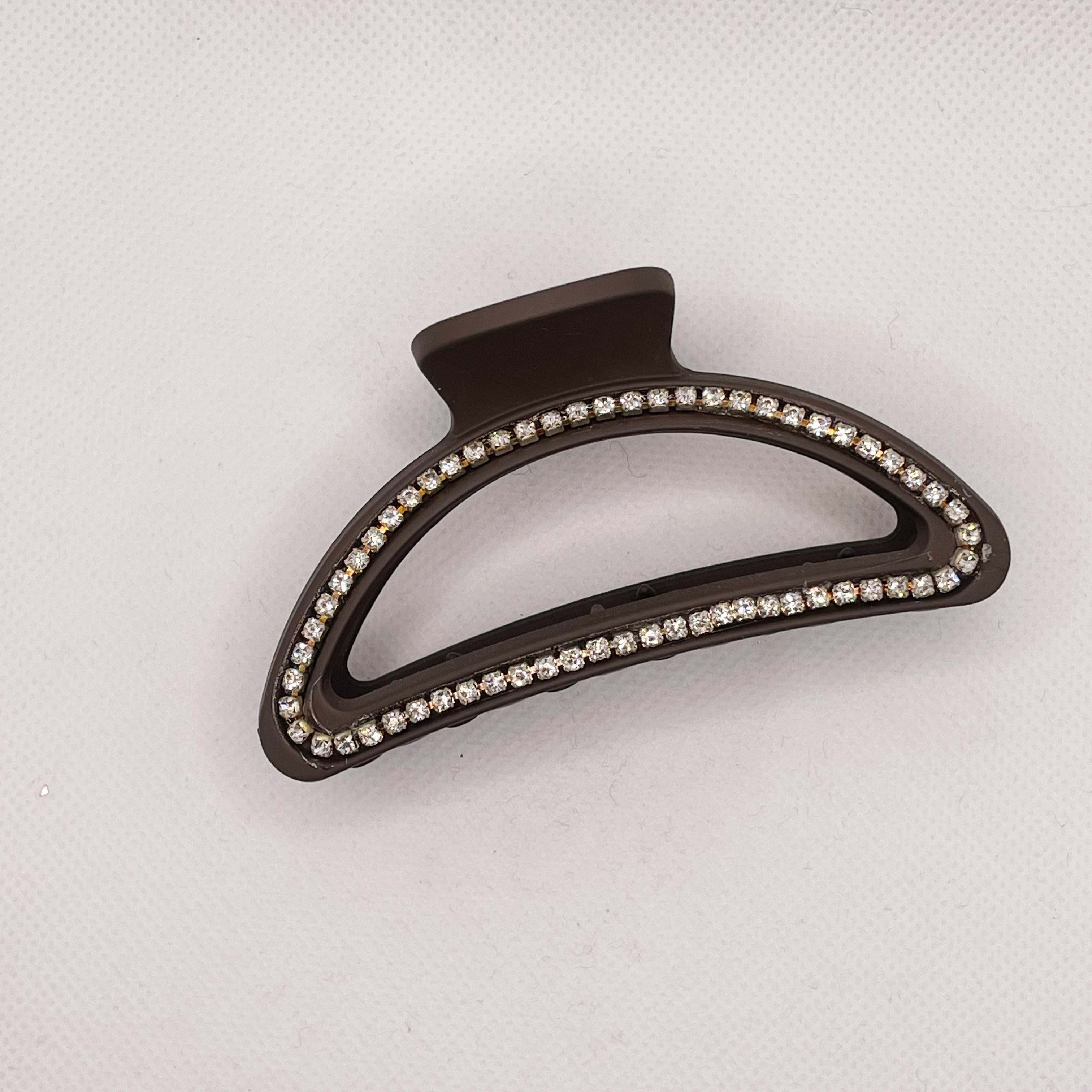 PC hair clips with a high-end feel, diamond-encrusted grab clips, simple hair accessories, shark clips at the back of the head detail image 5