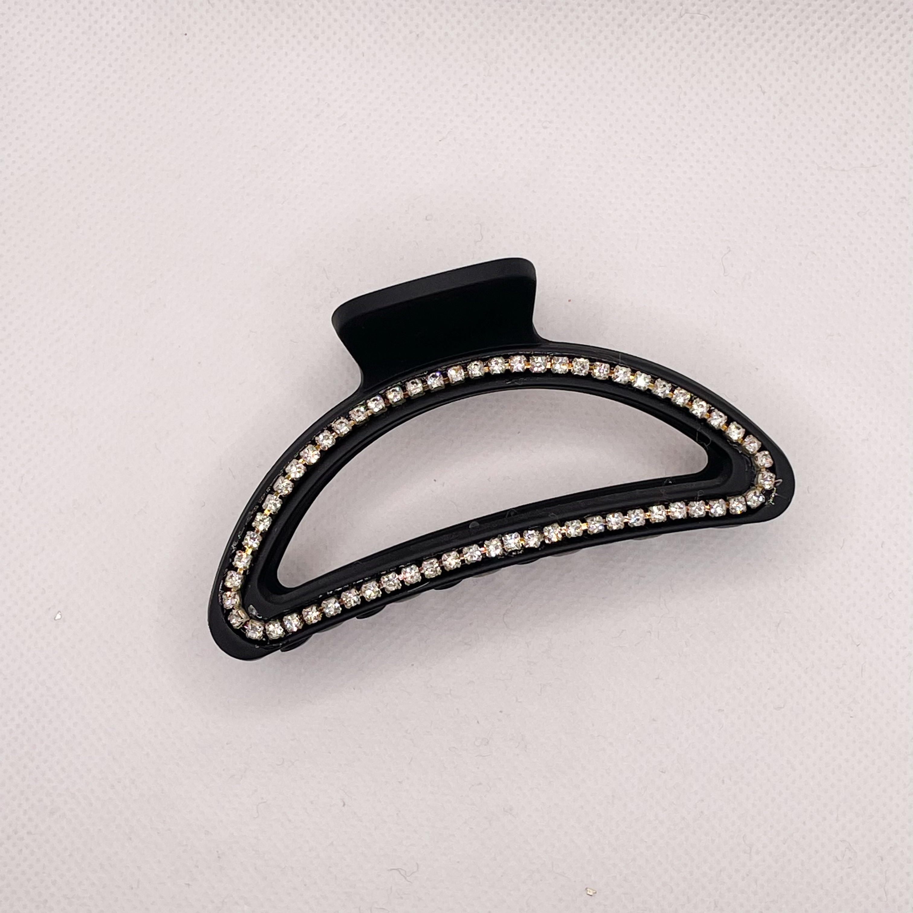 PC hair clips with a high-end feel, diamond-encrusted grab clips, simple hair accessories, shark clips at the back of the head Item Picture