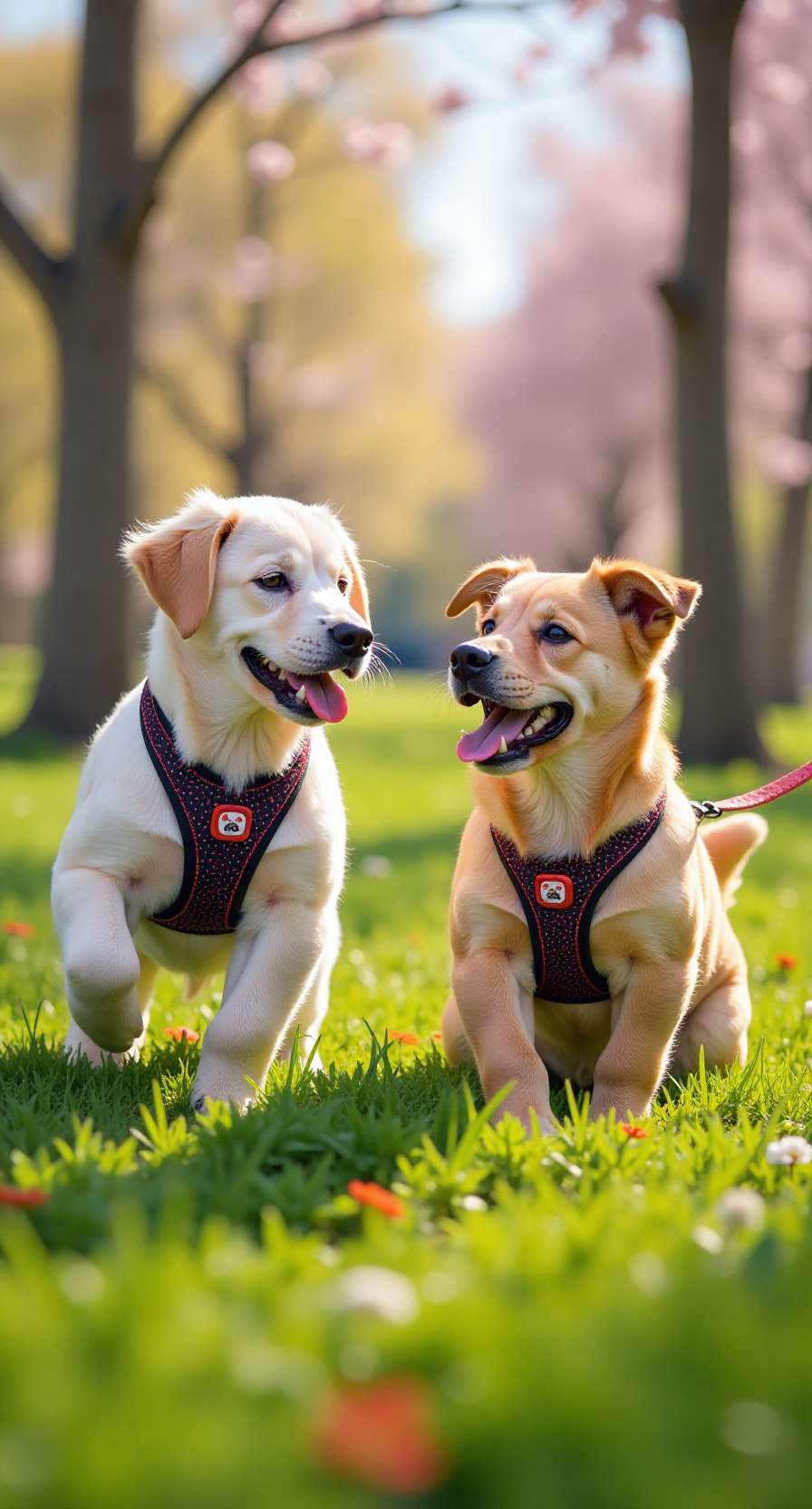 狗狗牵引实物图