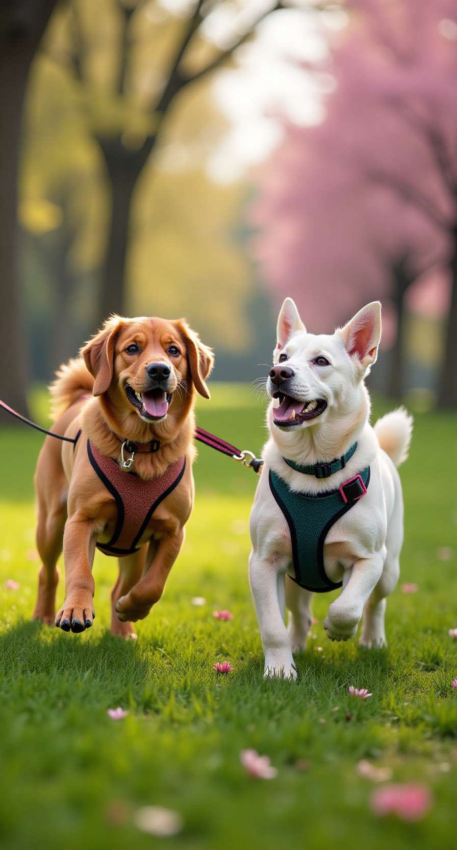 宠物项圈狗狗专用牵引绳，带舒适胸背带 宠物用品狗狗牵引套装 宠物绳耐拉扯耐用安全舒适牵引绳宠物绳详情图3