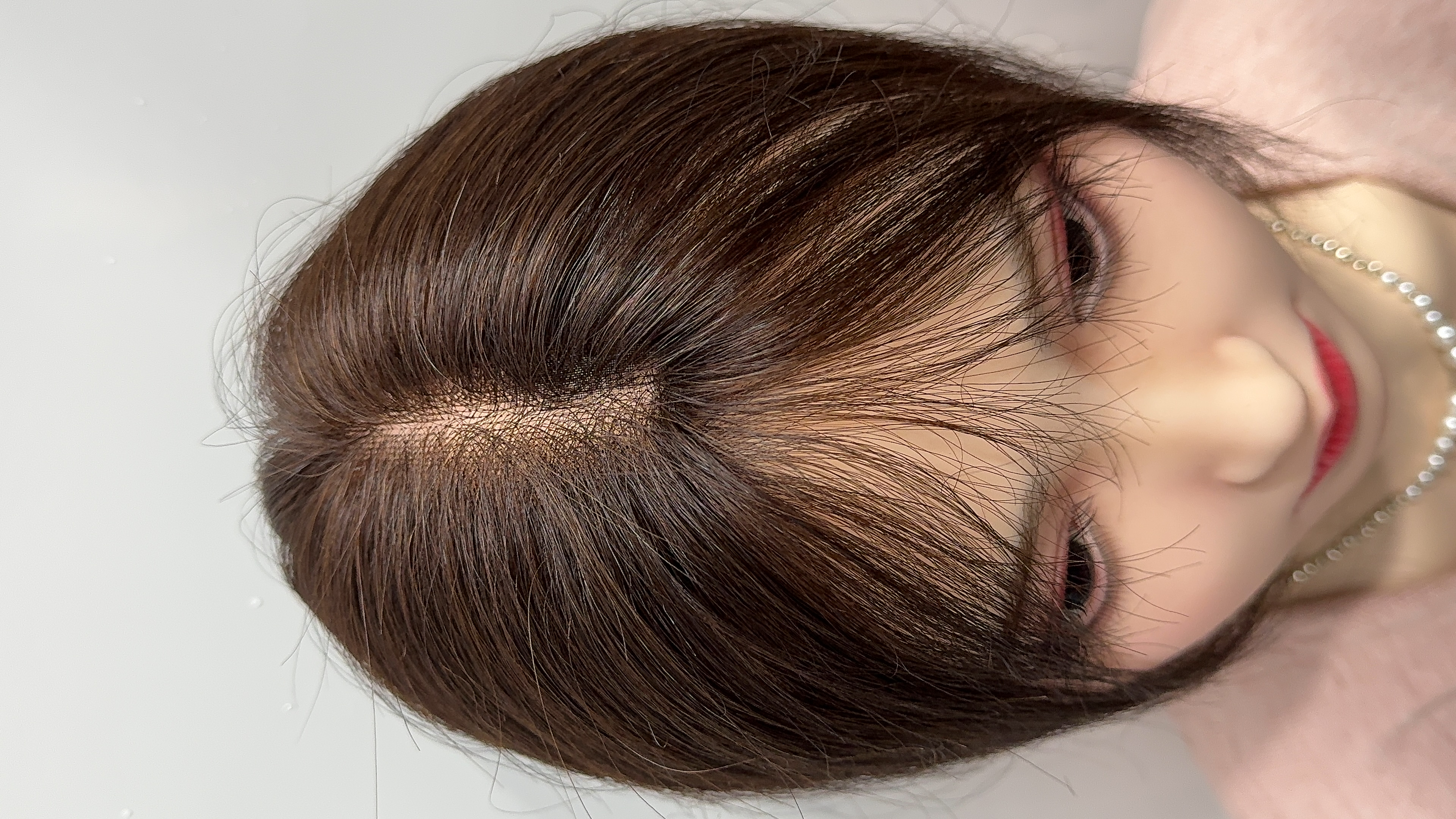 Peluca de pelo real para mujeres peluca de alta calidad peluca real natural fácil de cuidar peluca para mujeres moda nueva llegada Specification image
