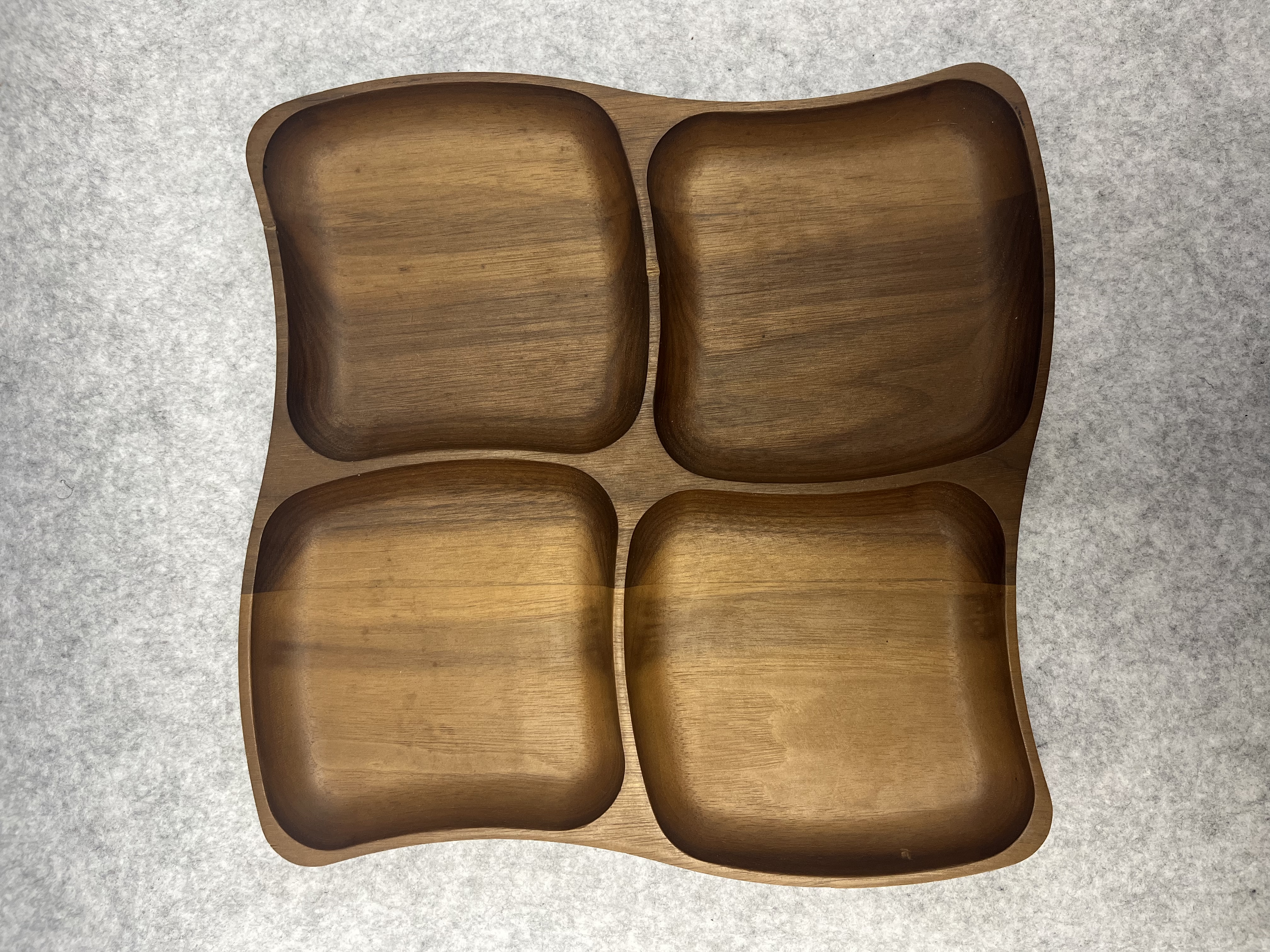 Guochao Fruit Set: Dried fruit plate, candy box, New Year's home wooden living room relocation, fruit plate, New Year's snack compartments storage box, easy food plate