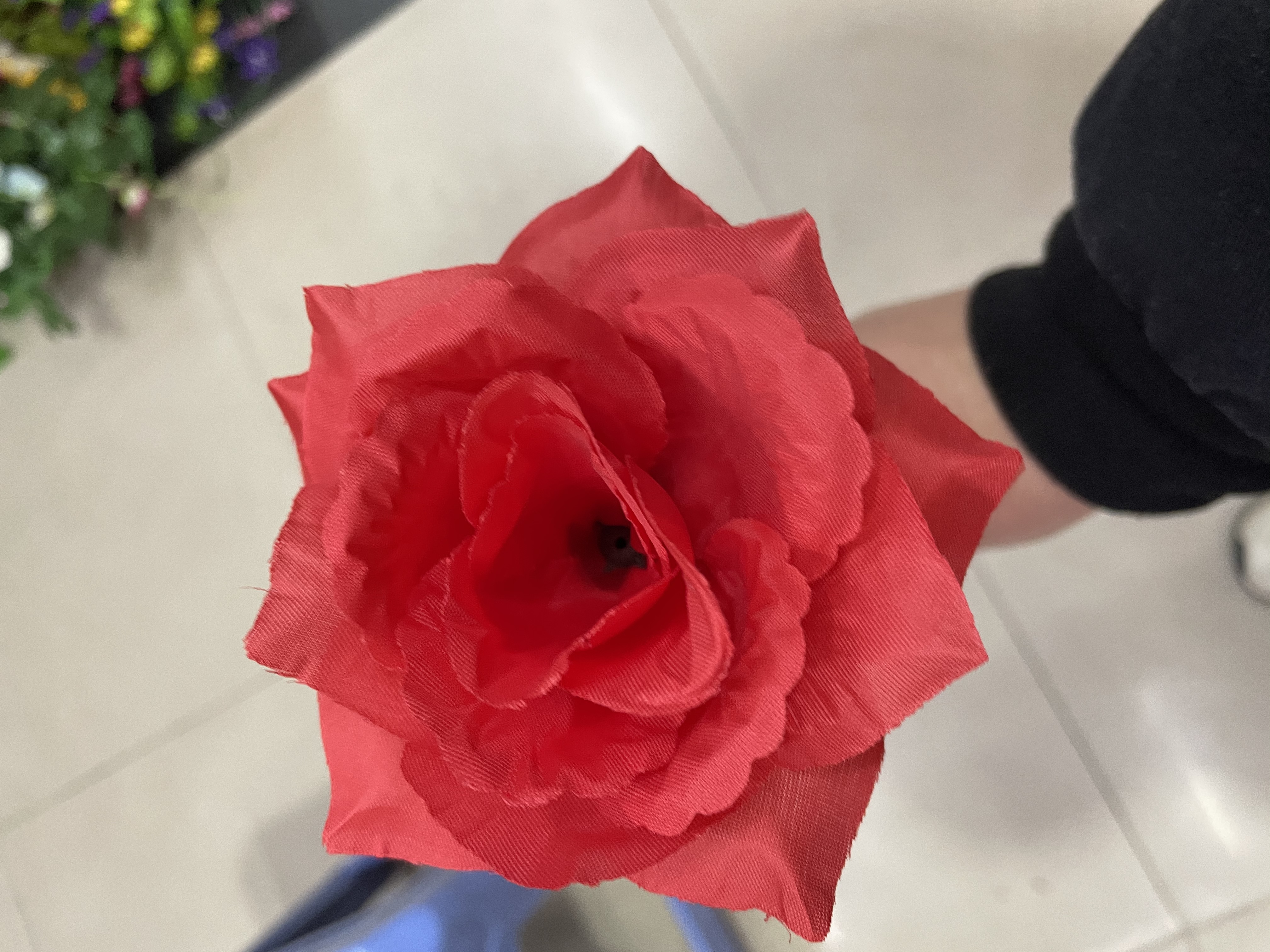 手作绢花艺术品 清明节用仿真花束 工艺精细情人节礼物假花装饰品