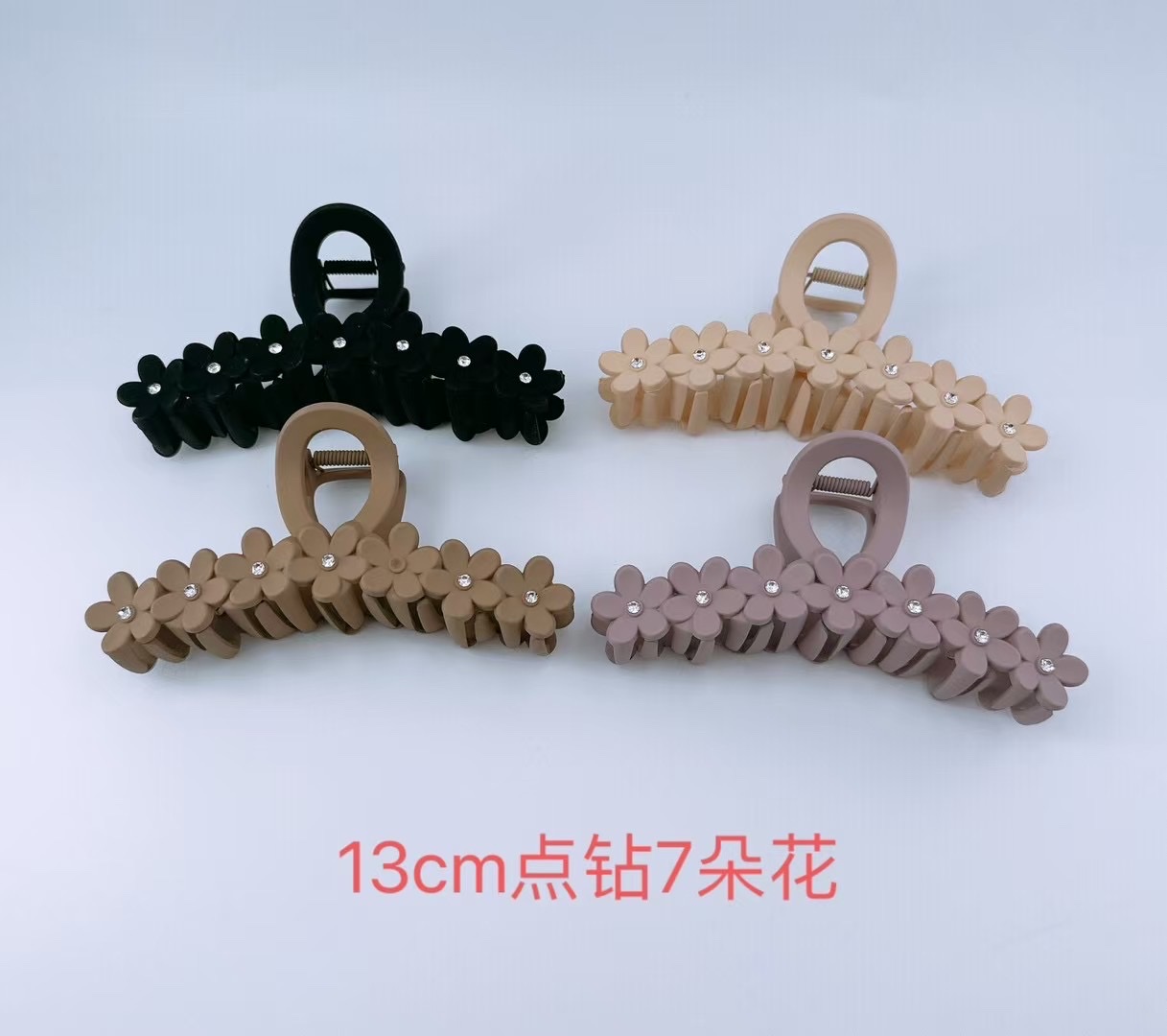 塑料发爪水钻抓夹 亚马逊头饰发饰头饰头饰