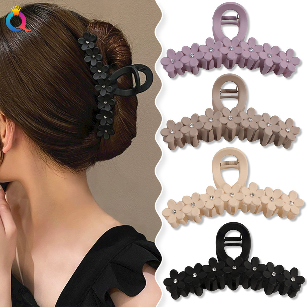 塑料发爪水钻抓夹 亚马逊头饰发饰头饰头饰详情2