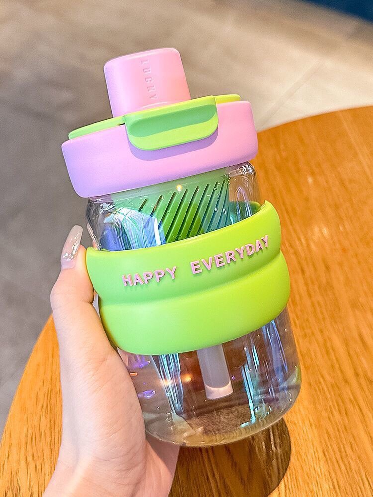 XDFSS8851 Colorful Glass cup for brewing tea Application Scenario