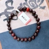 Small-leaf red sandalwood bracelet details Picture