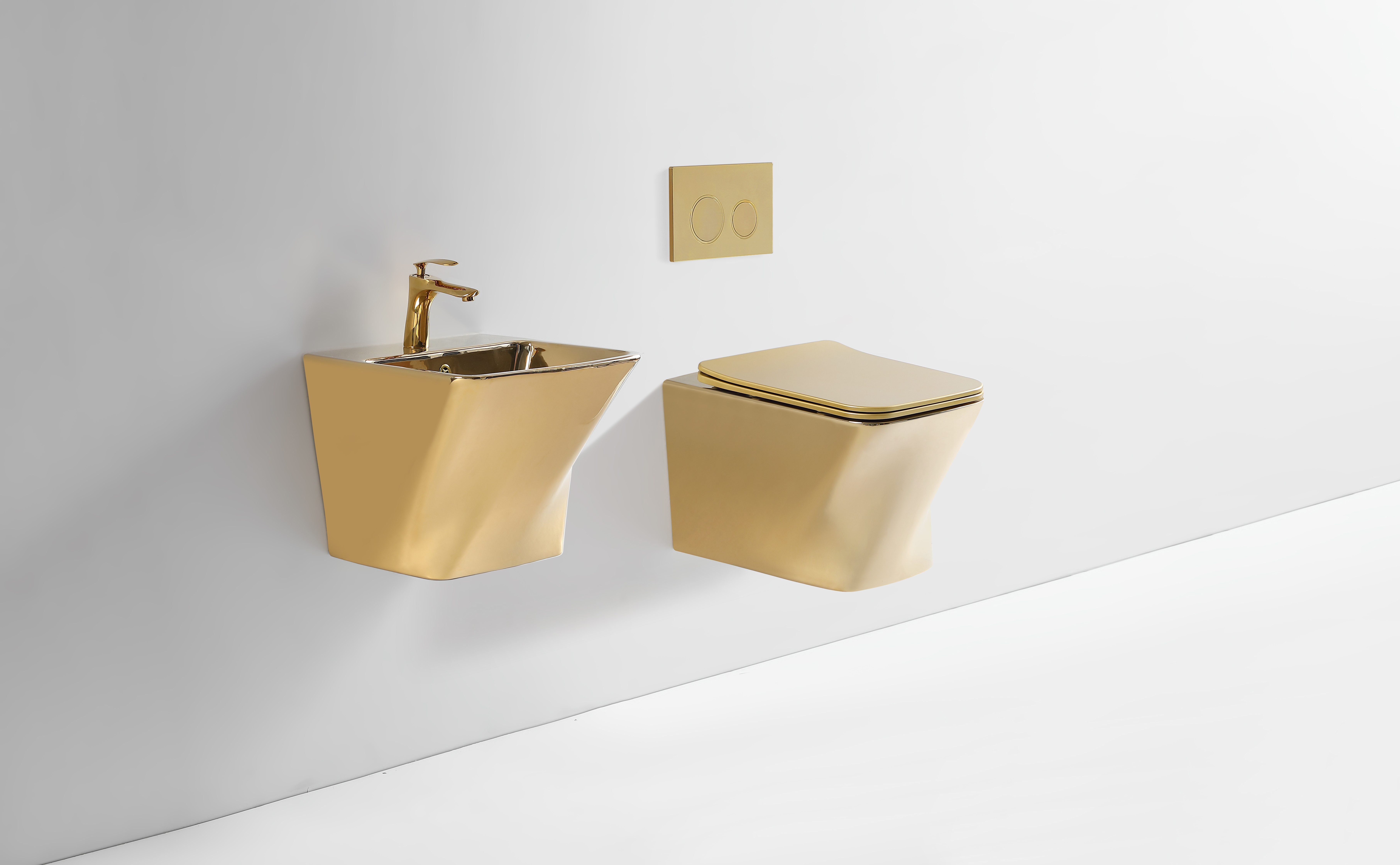 高档建材卫浴洗手盆漱台 现代简约设计 耐用易清洁 家用卫生间必备品详情图2