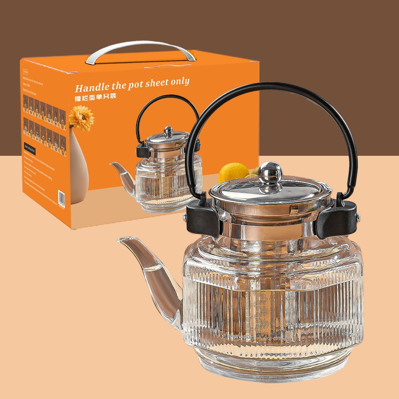 High borosilicate handle pot Application Scenario