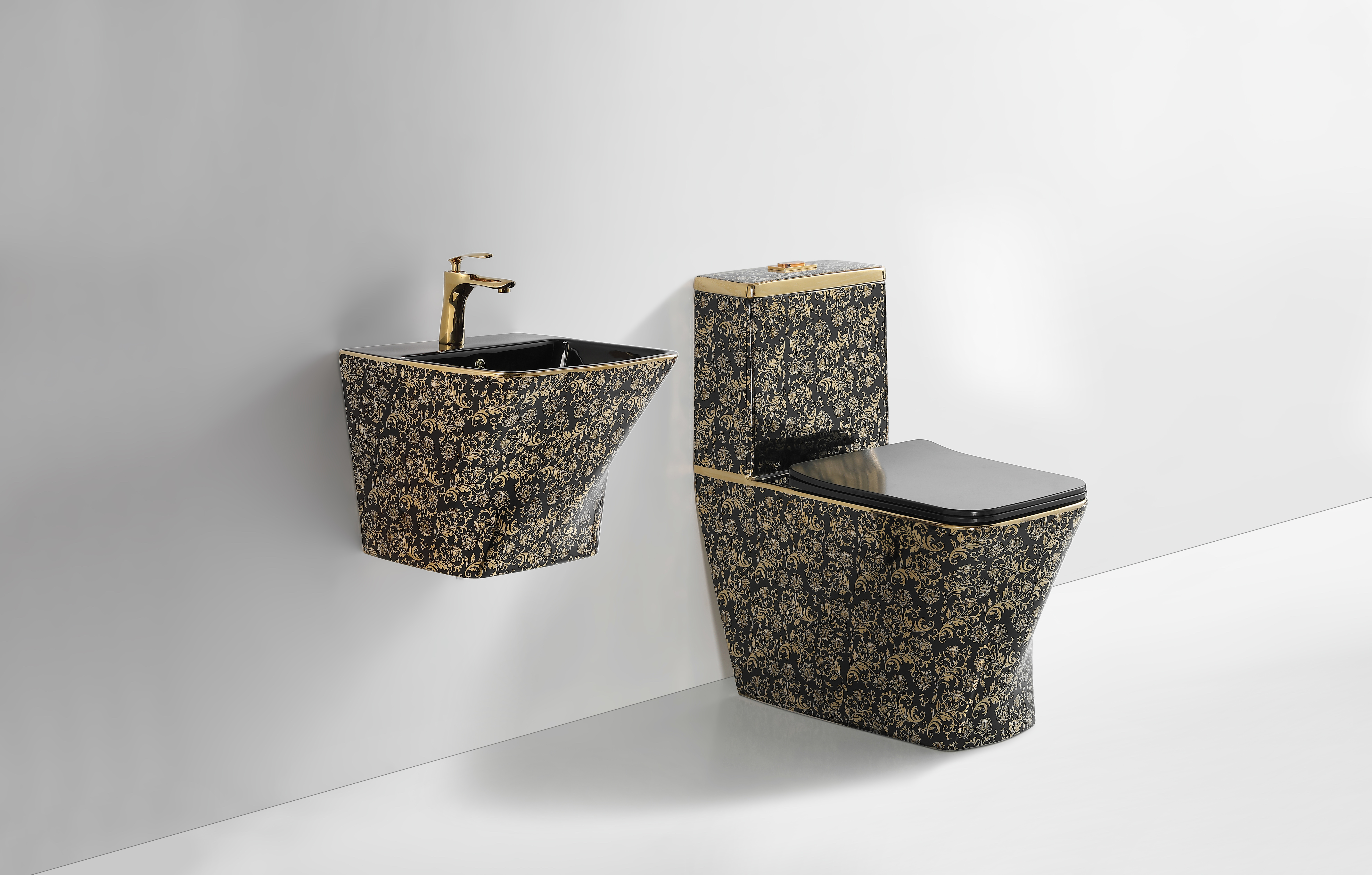 高档建材卫浴洗手盆漱台 现代简约设计 耐用易清洁 家用卫生间必备品详情图7