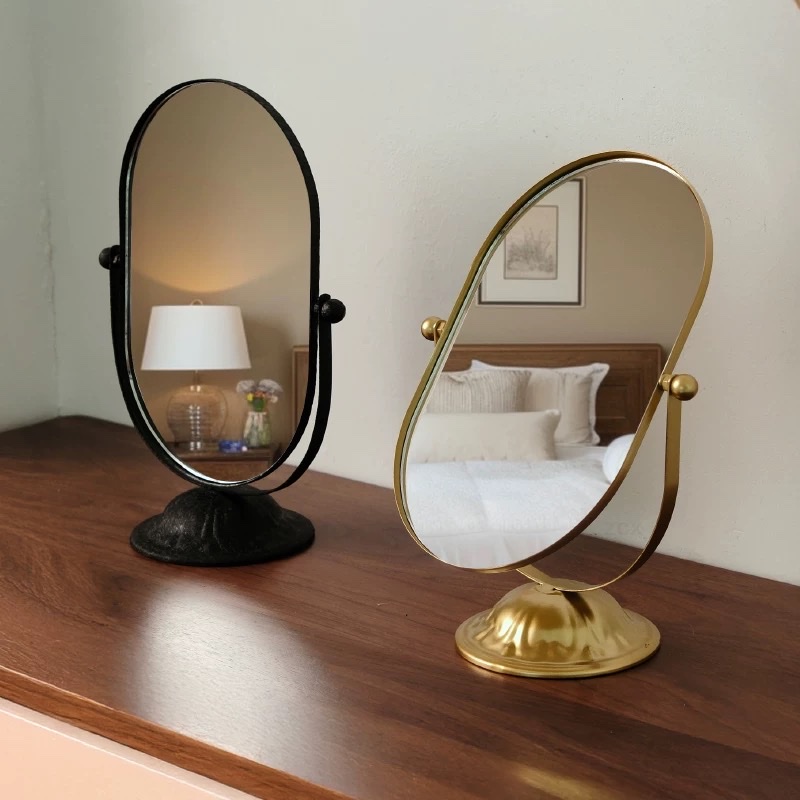 镜子化妆镜小镜子铁产品图