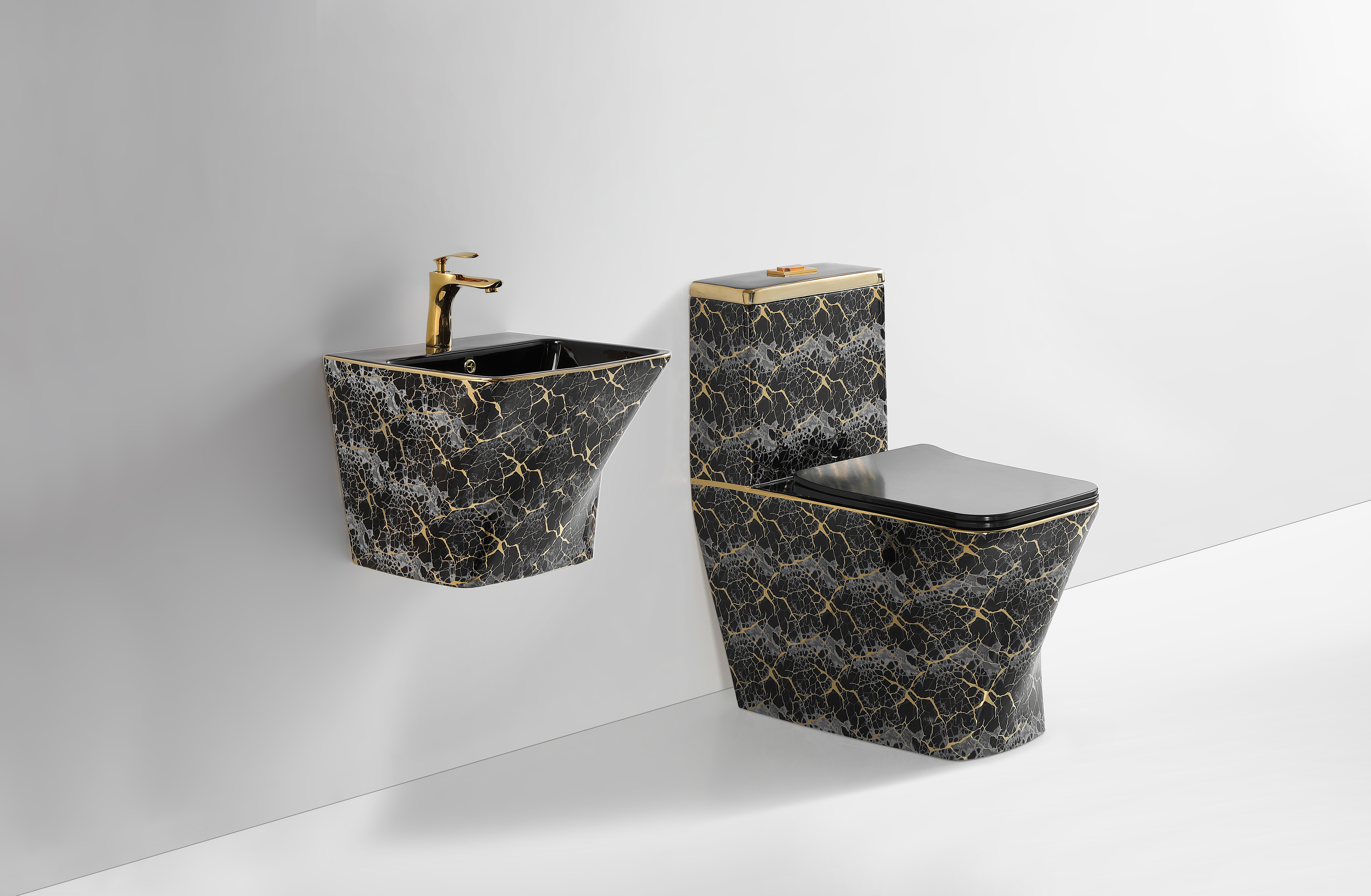 高档建材卫浴洗手盆漱台 现代简约设计 耐用易清洁 家用卫生间必备品详情图3