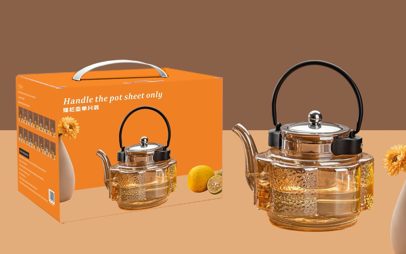 High borosilicate handle pot Specification image