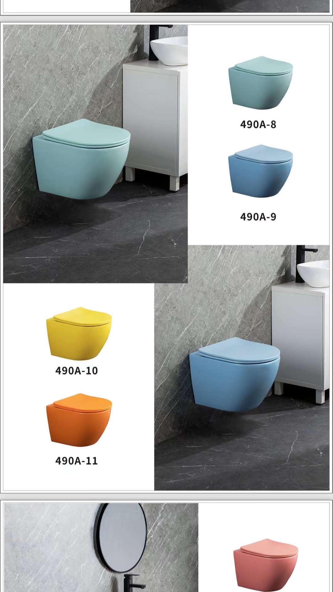 现代简约卫浴洗手盆漱台 建材家装必备品 高档陶瓷材质 耐用防刮耐磨细节图